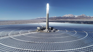 CSP Tower Thermal Power Plant